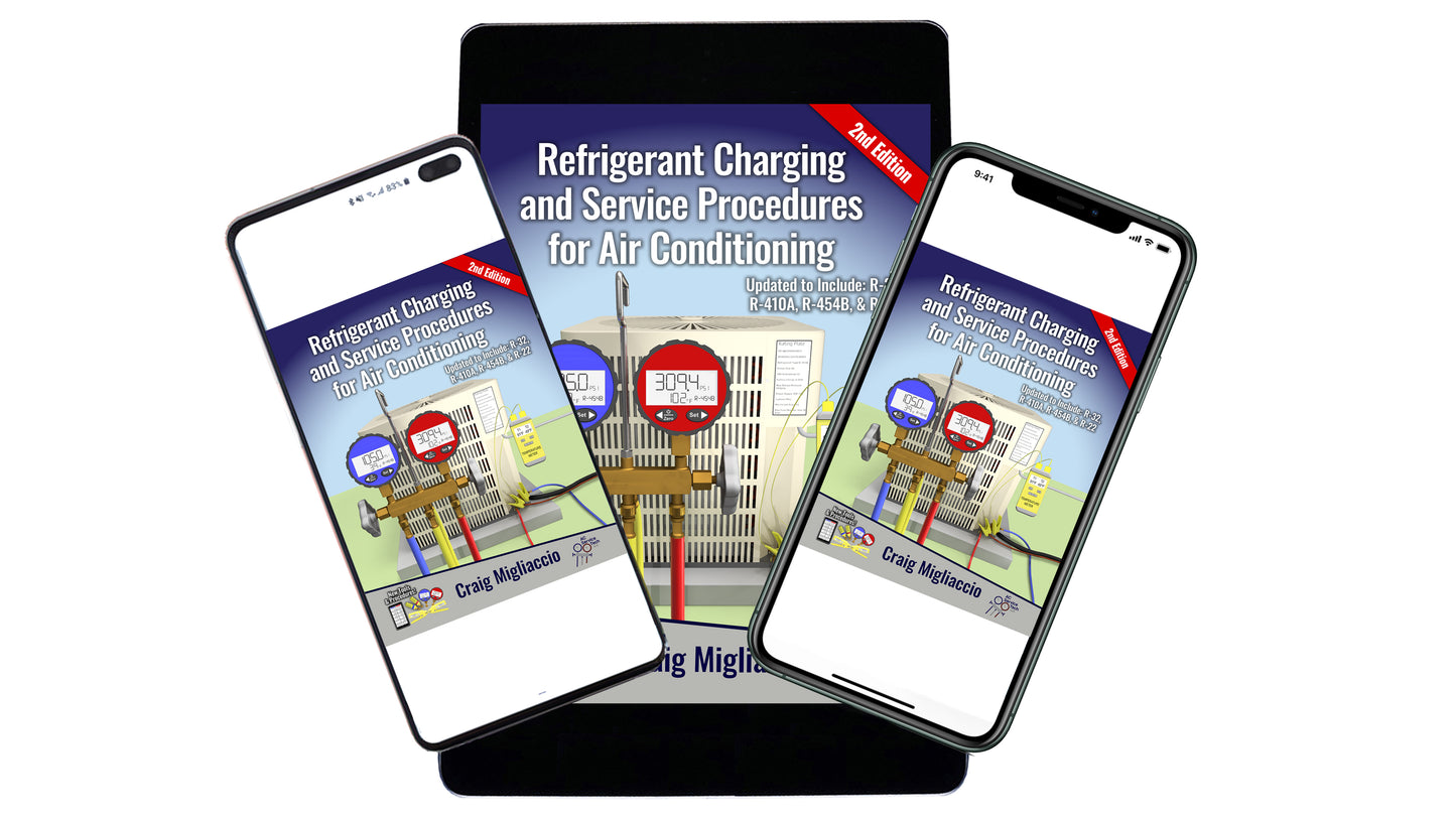E-Book - 2nd Edition Refrigerant Charging and Service Procedures for Air Conditioning
