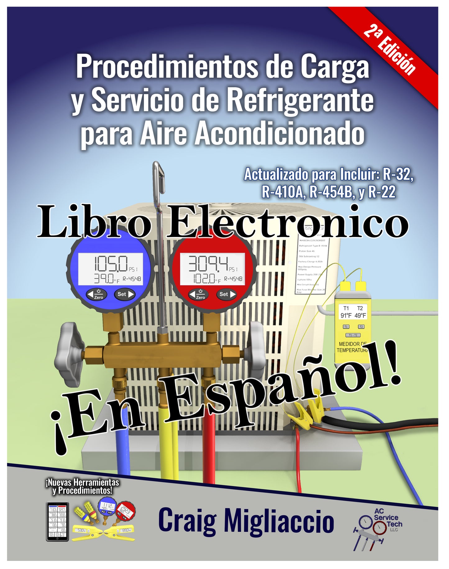 Ebook-2nd Ed Procedimientos de Carga y Servicio de Refrigerante para Aire Acondicionado