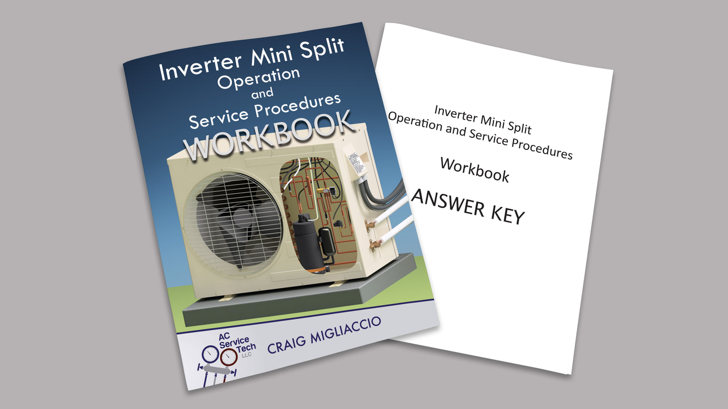 Workbook - Inverter Mini Split Operation and Service Procedures